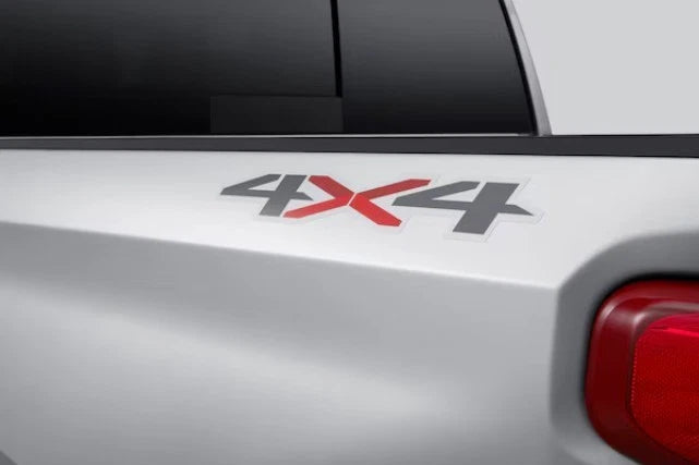 Set of 2 4x4 Decal Stickers for Chevy Silverado (2019–2026) 23400362
