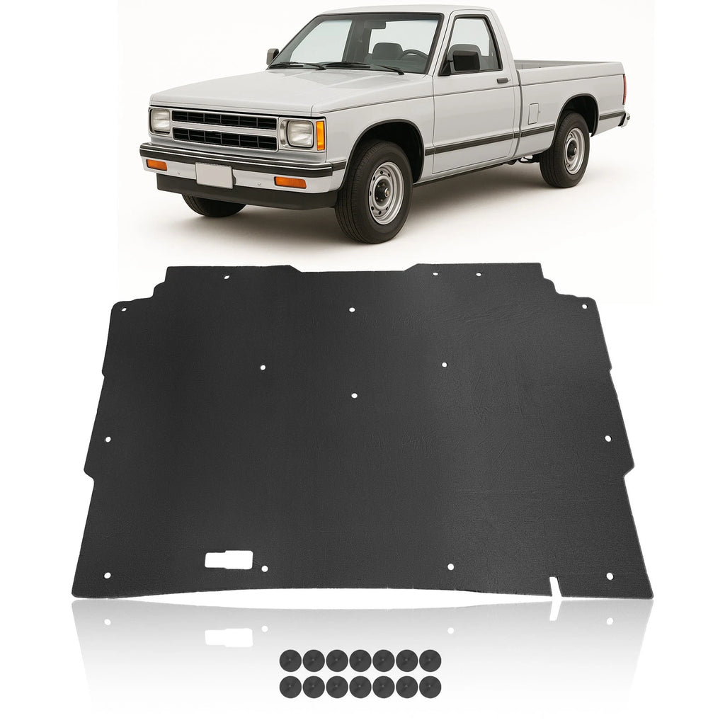 Hood Insulation Pad with Clips for Chevrolet S10 Truck & Blazer (1982–1993)
