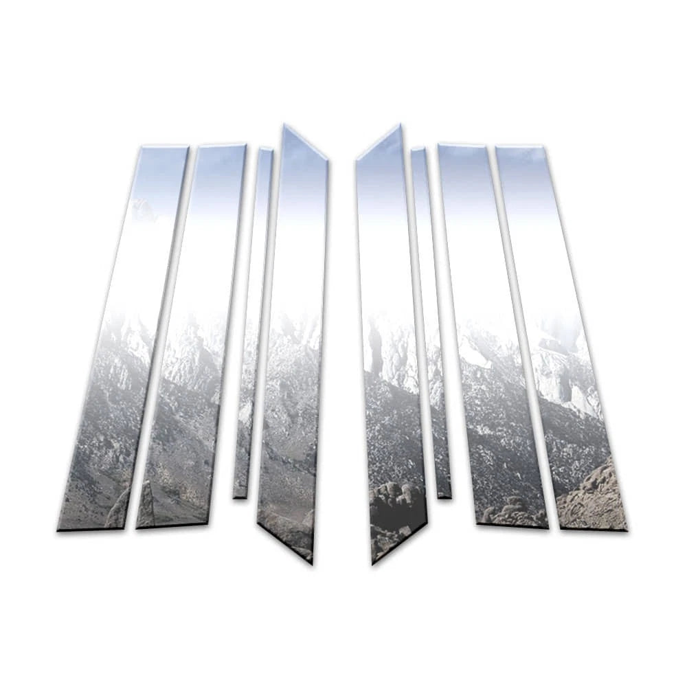 Diamond Grade 8pc Stainless Steel Pillar Post Covers for 2015-19 Subaru Outback