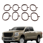 8Pcs Intake Manifold Gasket Set for Nissan Armada Titan XD (2016–2024)