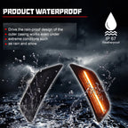 2X Smoked LED Side Marker Lights for Kia K5 (2021–2024)