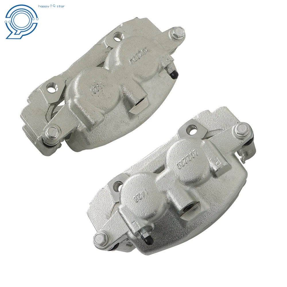 Set of 2 Front Brake Calipers with Bracket for Mercury Ford Lincoln Town Car (2003–2011)