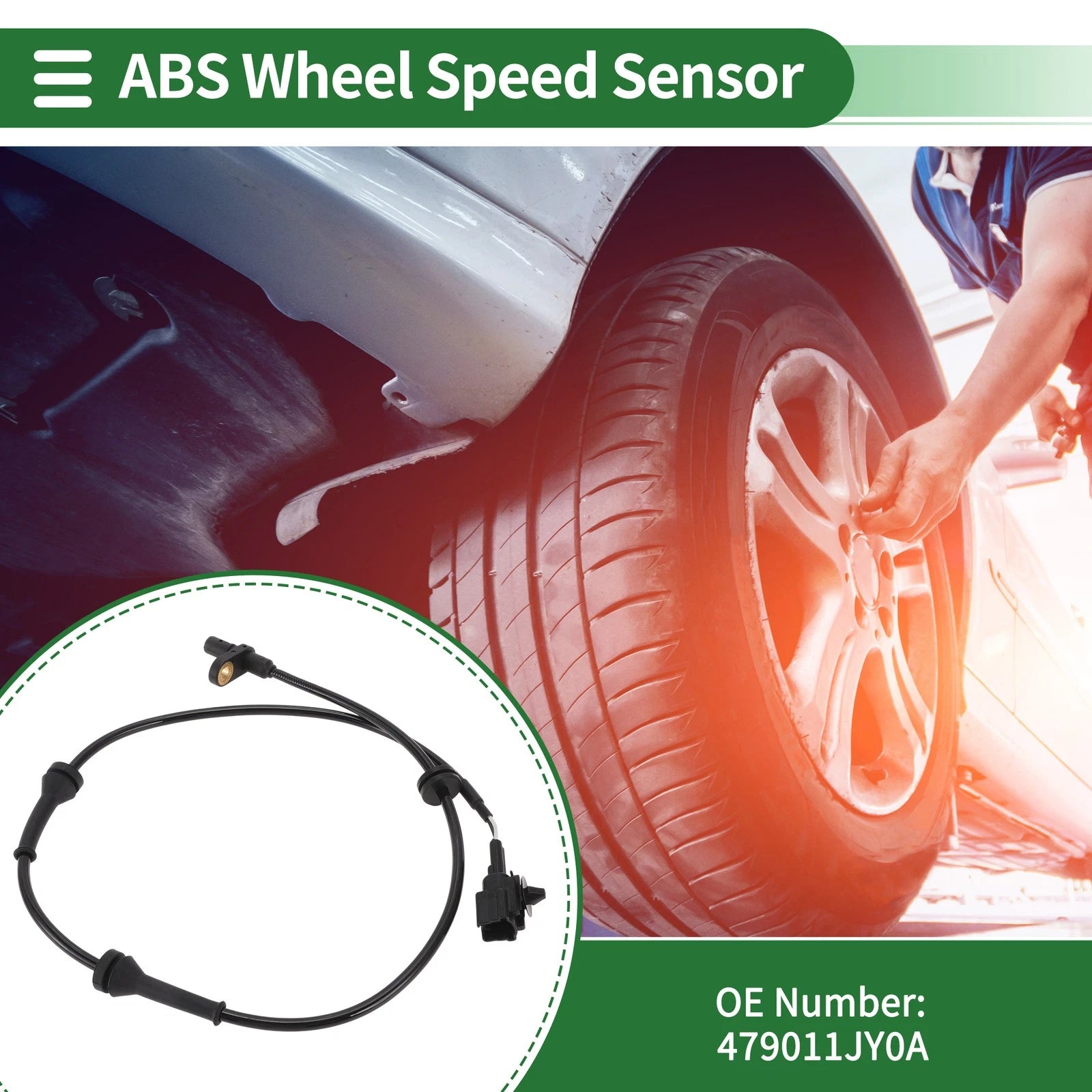 ABS Wheel Speed Sensor No. 479011JY0A for Nissan Tiida C11 (2007–2013)