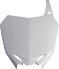 Acerbis Front Number Plate for Suzuki RM-Z250 RM-Z450 (2010–2017) White