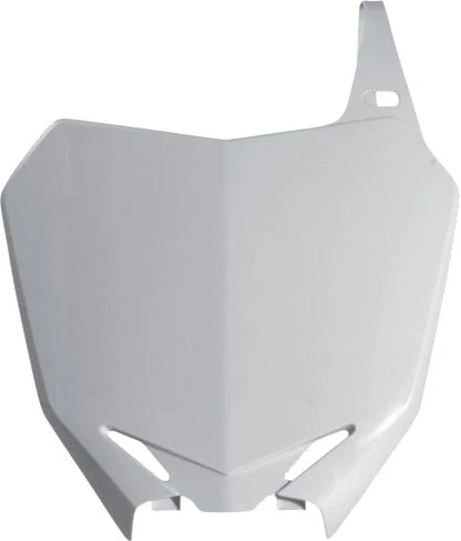 Acerbis Front Number Plate for Suzuki RM-Z250 RM-Z450 (2010–2017) White