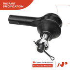 8x Tie Rod End Ball Joint for Nissan Frontier (1998-2004)