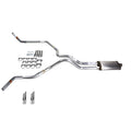Dual Exhaust Pipe for Ram 1500 (2004-2006) Stainless Steel Corner Exit