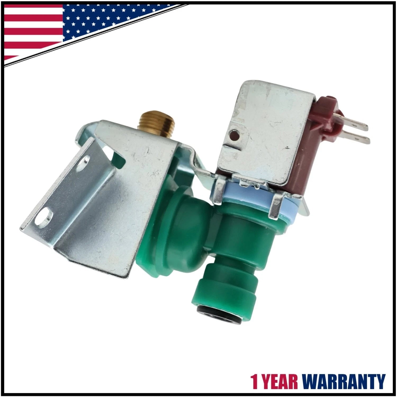 Water Valve for Whirlpool Kenmore Refrigerator (W10238100, WPW10238100)