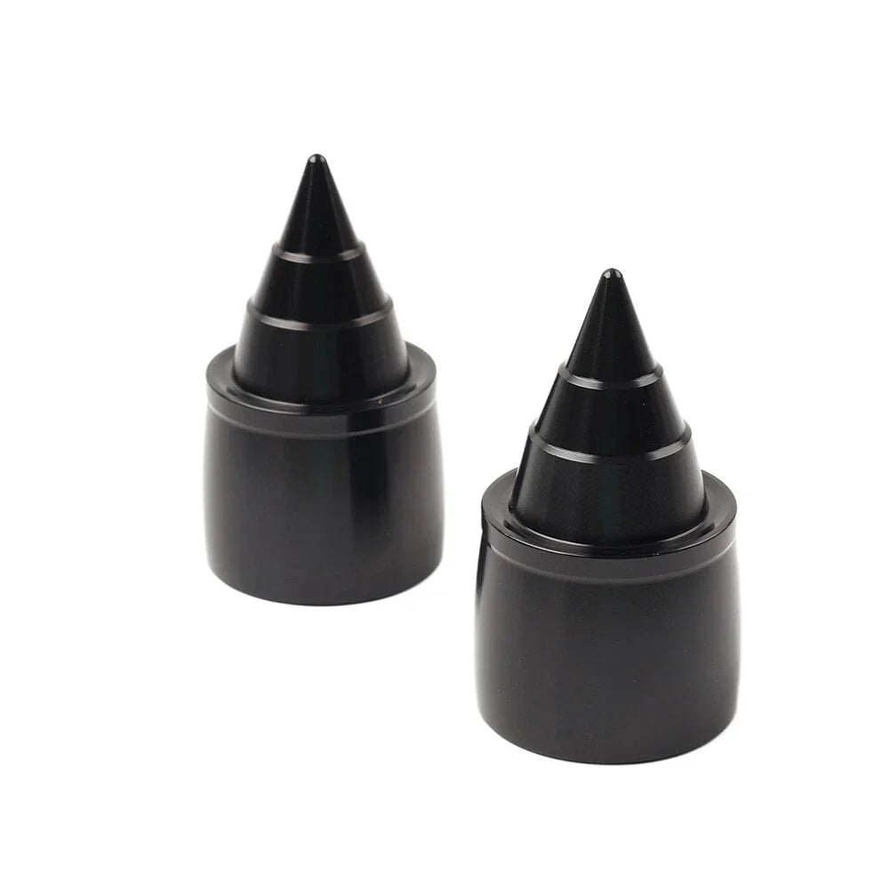 Front Axle Cap Nut Covers for Harley Touring Road Glide Dyna FXD Street Bob