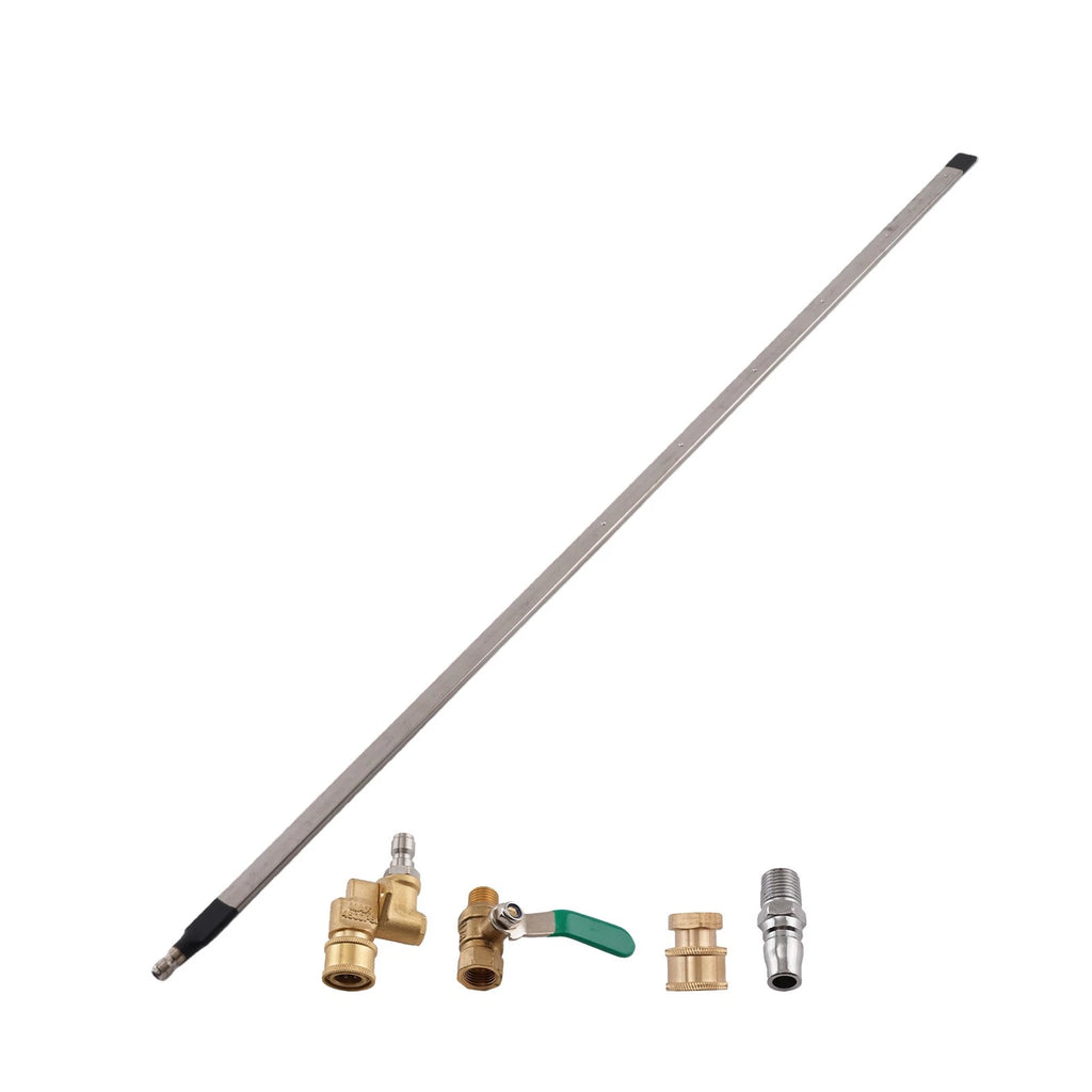 Radiator Flush Cleaning Wand Stainless Steel for Car and Truck (39.4–in)
