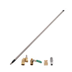 Radiator Flush Cleaning Wand Stainless Steel for Car and Truck (39.4–in)