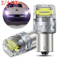 2X 1156 7506 Canbus LED Backup Reverse Light Bulbs for Vehicles (6000K)