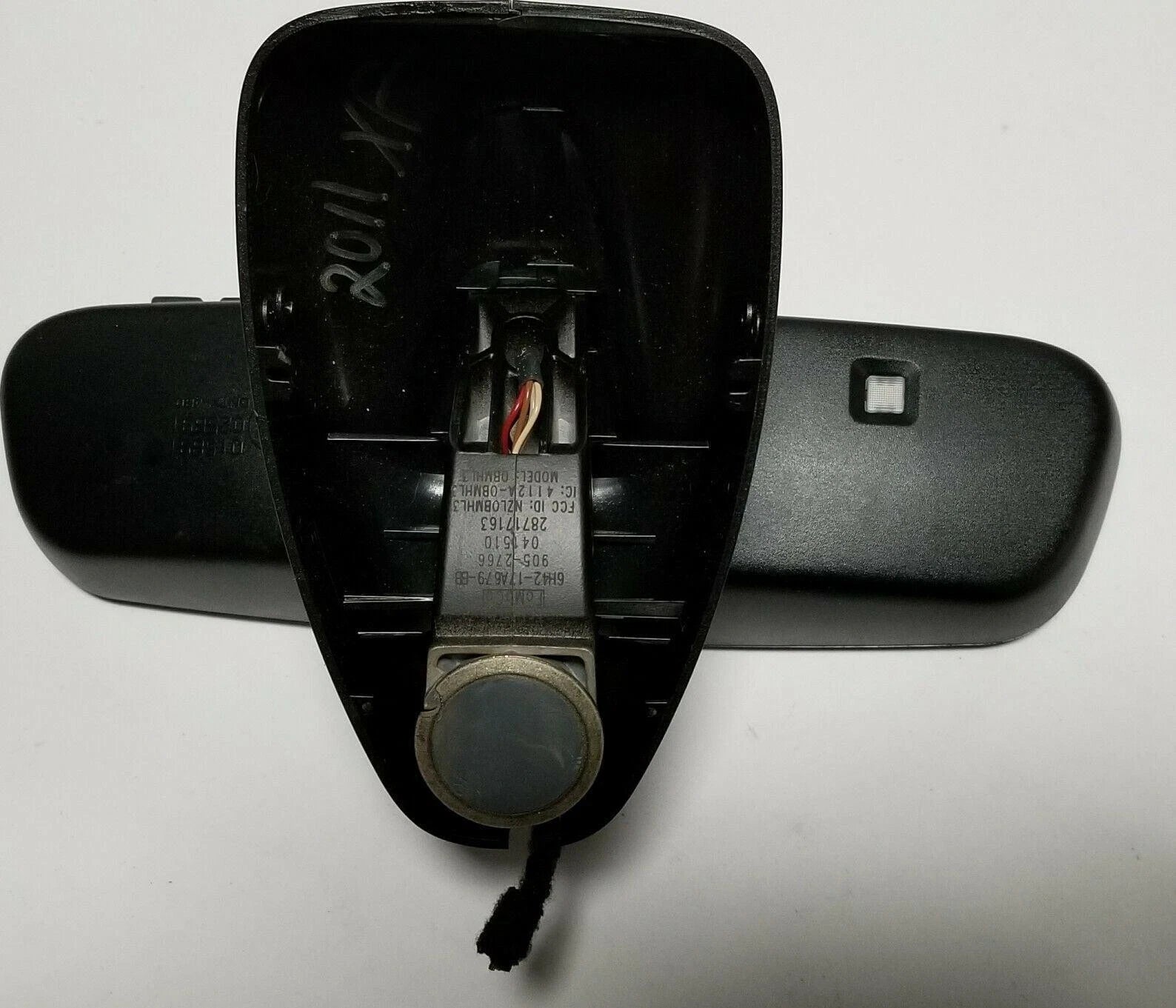 Rear View Mirror for Jaguar XF (2011–2012) Black OEM