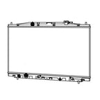Replacement Plastic Aluminum Radiator for Toyota Hilux (2005–2015)