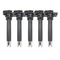 Set of 5 Ignition Coils for Audi Volkswagen 2.5L L5 GAS (2001–2005)