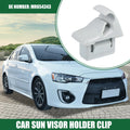 Sun Visor Holder Clip for Mitsubishi Lancer (2006–2017) No.MR654343 Gray
