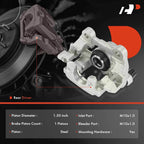 Rear Left Brake Caliper with Bracket for Mercedes-Benz C300 (2008–2015)
