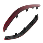 Bumper Reflector Pair for Mercedes-Benz GLK W204 (2013–2015) Red Lens ABS