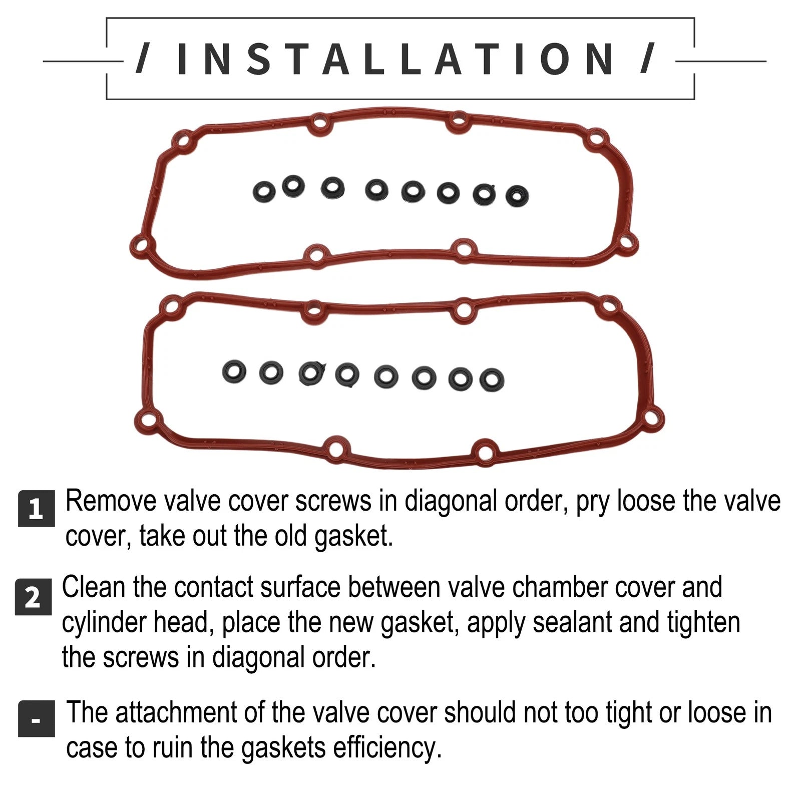 Valve Cover Gasket No.VS50599R/4648987AA for Dodge Caravan, Jeep Wrangler (–)