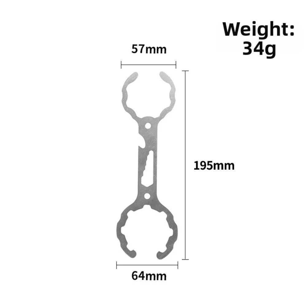 Gas Cylinder Wrench for Gas Tanks and Hex Head Bolts (Universal)