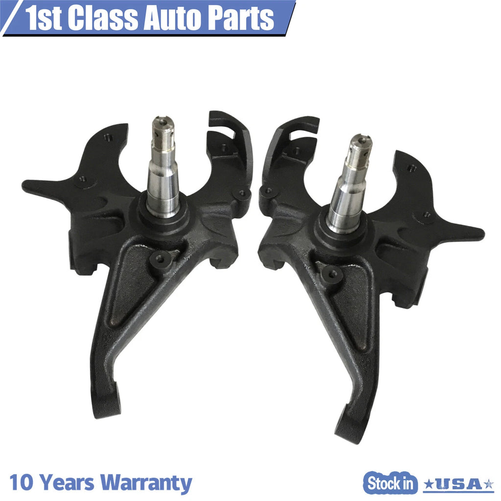 2" Drop Spindle Pair for Chevy S10 / GMC Sonoma Jimmy S15 (1982–2004)