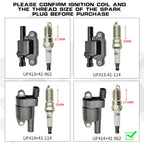 Set of 8 Ignition Coils for Chevy Silverado 1500 Tahoe GMC (D514A)