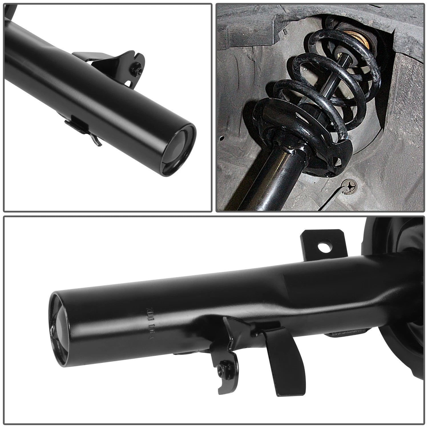 Set of 2 Front Struts with Coil Spring for Ford Focus (2012–2013)