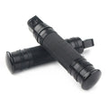 Aluminum Male Mount Footpeg Pegs for Harley Davidson  -  Black