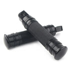 Aluminum Male Mount Footpeg Pegs for Harley Davidson  -  Black