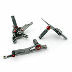 Rearsets Footpegs Pedals for Yamaha YZF-R1 1000 (2009–2014) Titan-color T9
