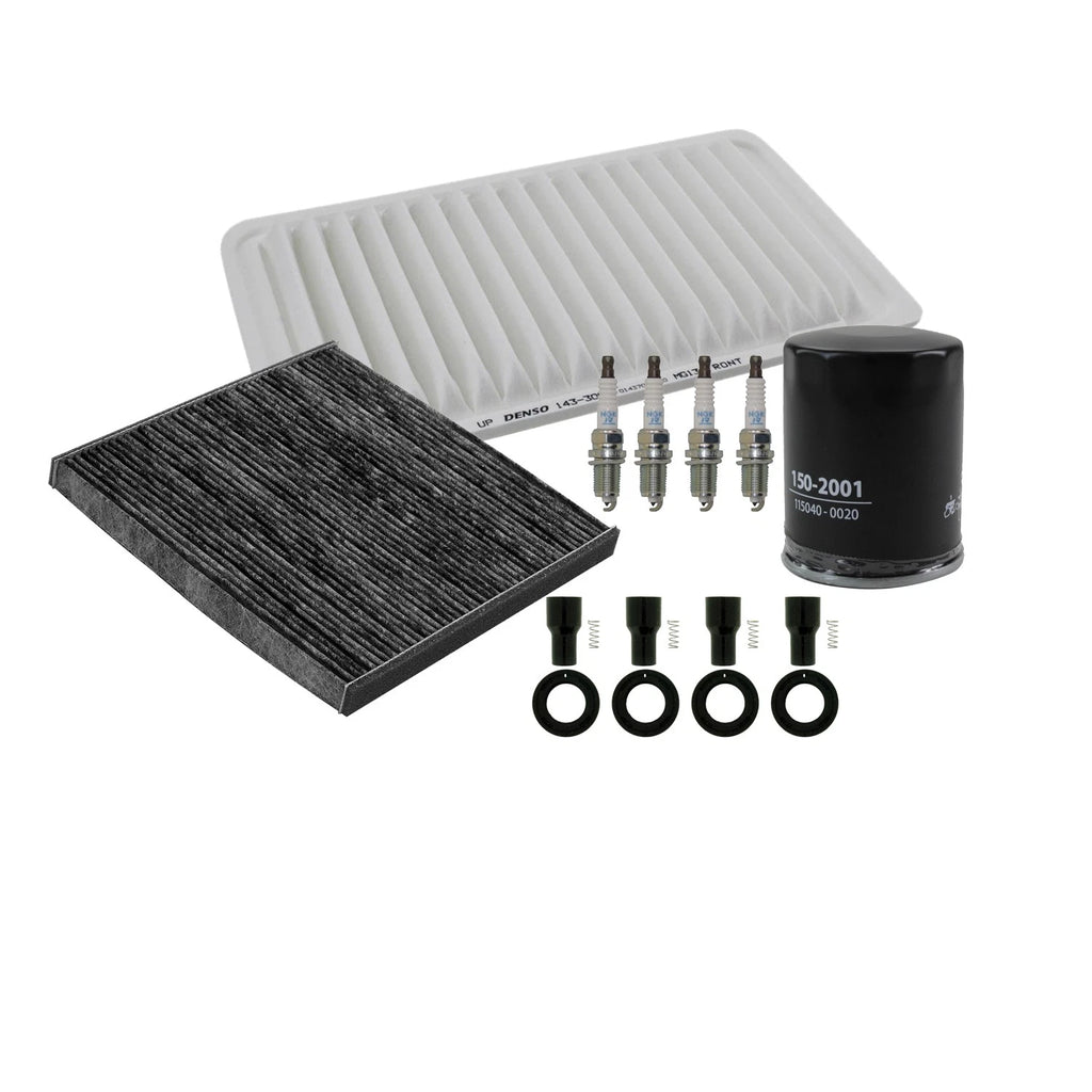 Tune Up Kit with 4 NGK Spark Plugs & Boots for Toyota Solara (2000–2008)