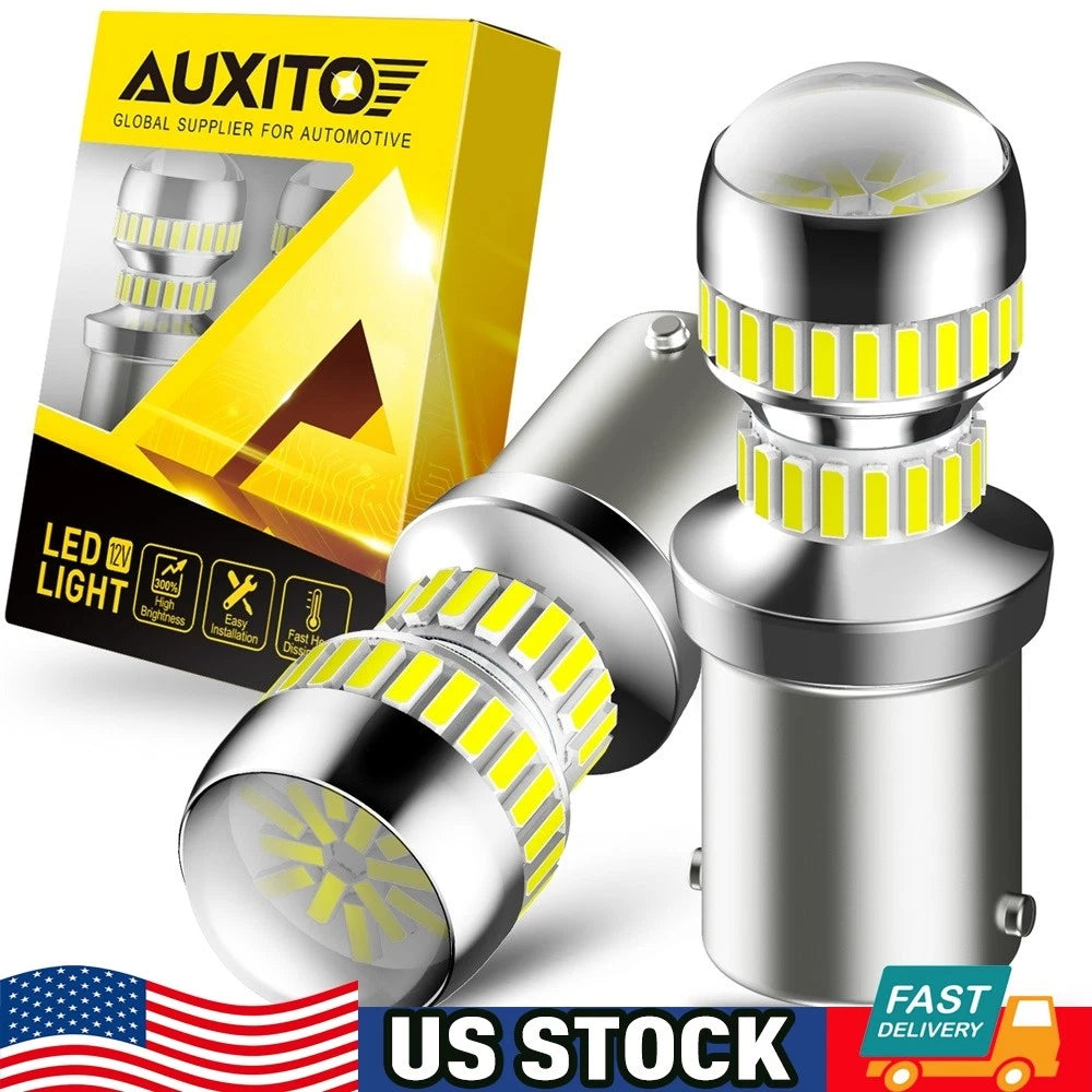 1156 LED Turn Signal Reverse Light Bulb for AUXITO (Error Free)