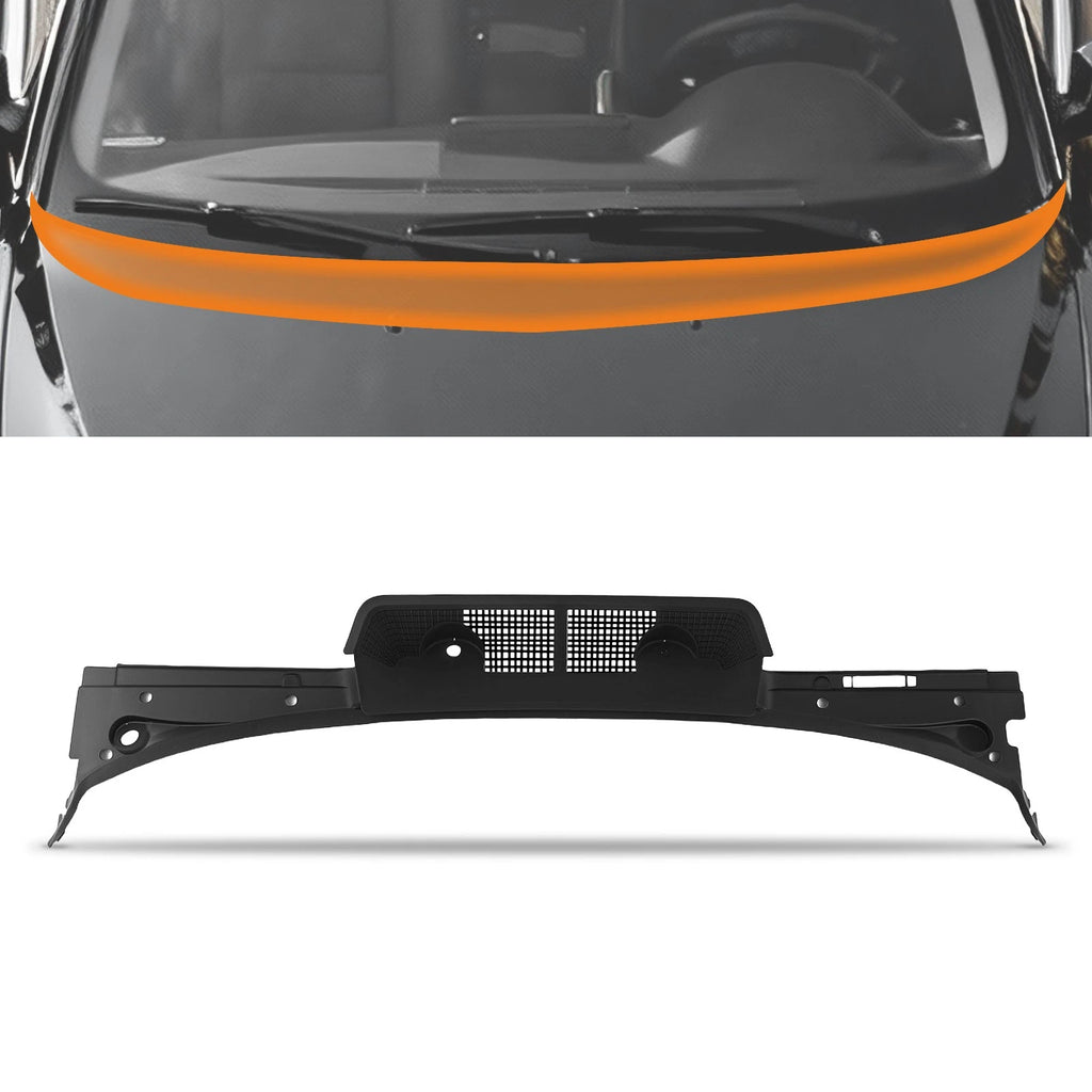 Front Cover Panel for BMW 318i 323i 325i 328i M3 (1992–2000) 51711977677 Black Plastic