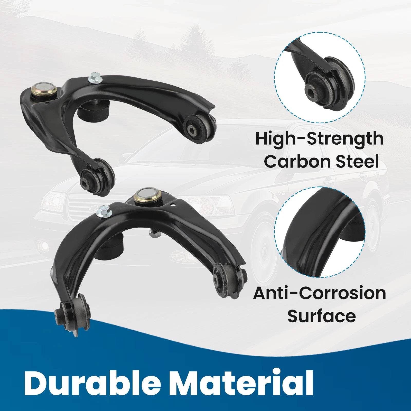 14x Front Control Arms Sway Bar Links Kit for Ford Fusion Lincoln MKZ (2007–2009)