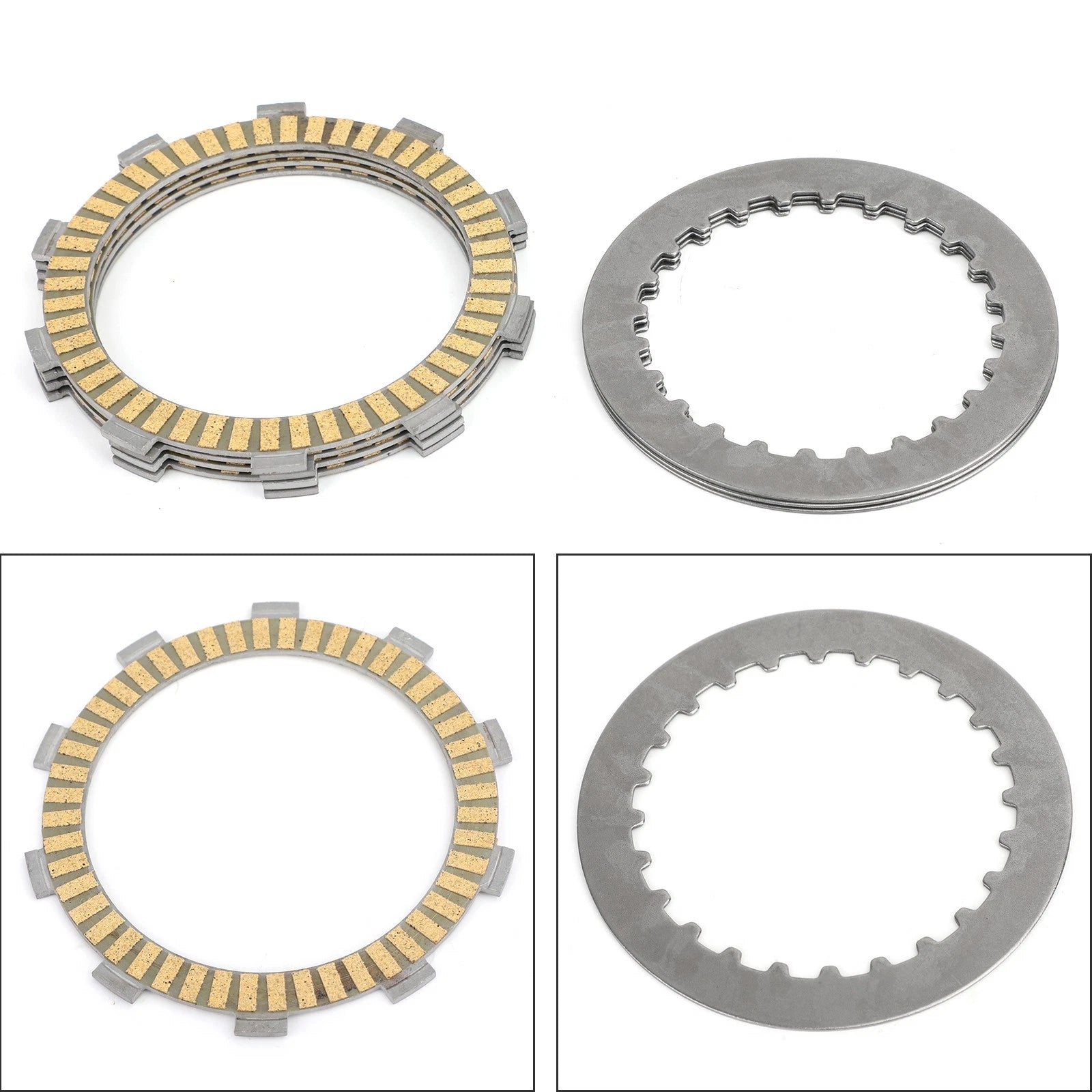 Clutch Kit Iron & Friction Plates for Yamaha YZF R15/SP FZ-16 (2010–2018)