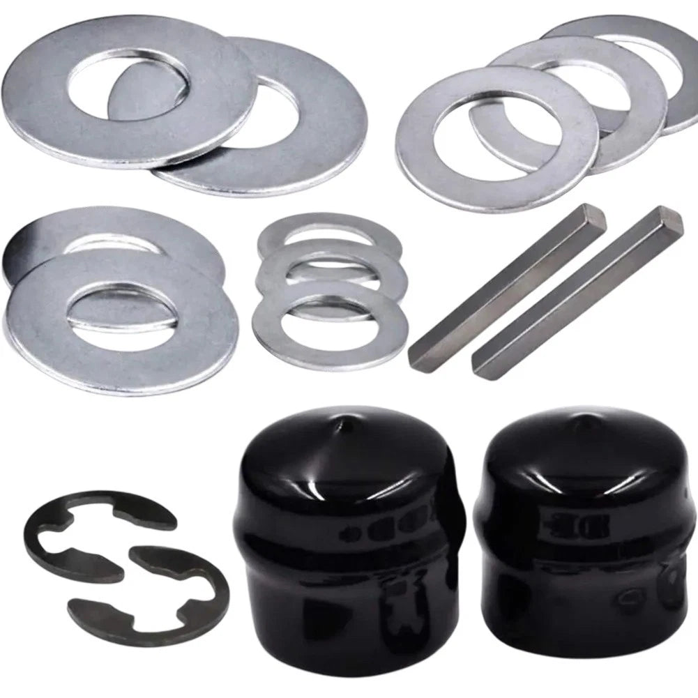 Rear Wheel Axle Key & Bushings for Craftsman Mowers