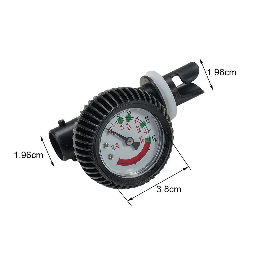 Psi Barometer Pressure Gauge for Inflatable Boat Kayak (nEW)