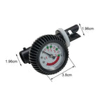 Psi Barometer Pressure Gauge for Inflatable Boat Kayak (nEW)