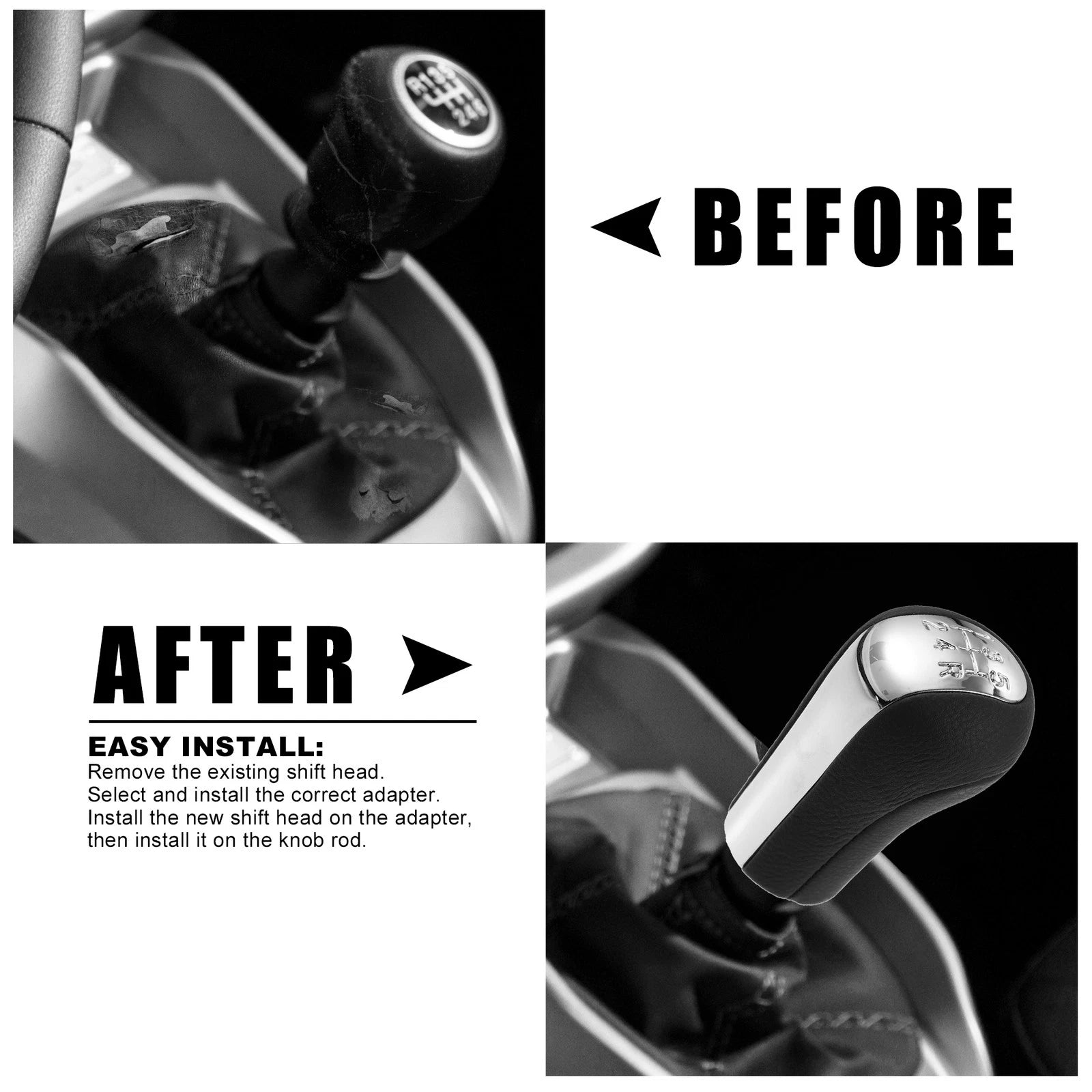 5 Speed Manual Gear Shift Knob for Toyota Yaris (1999–2005)