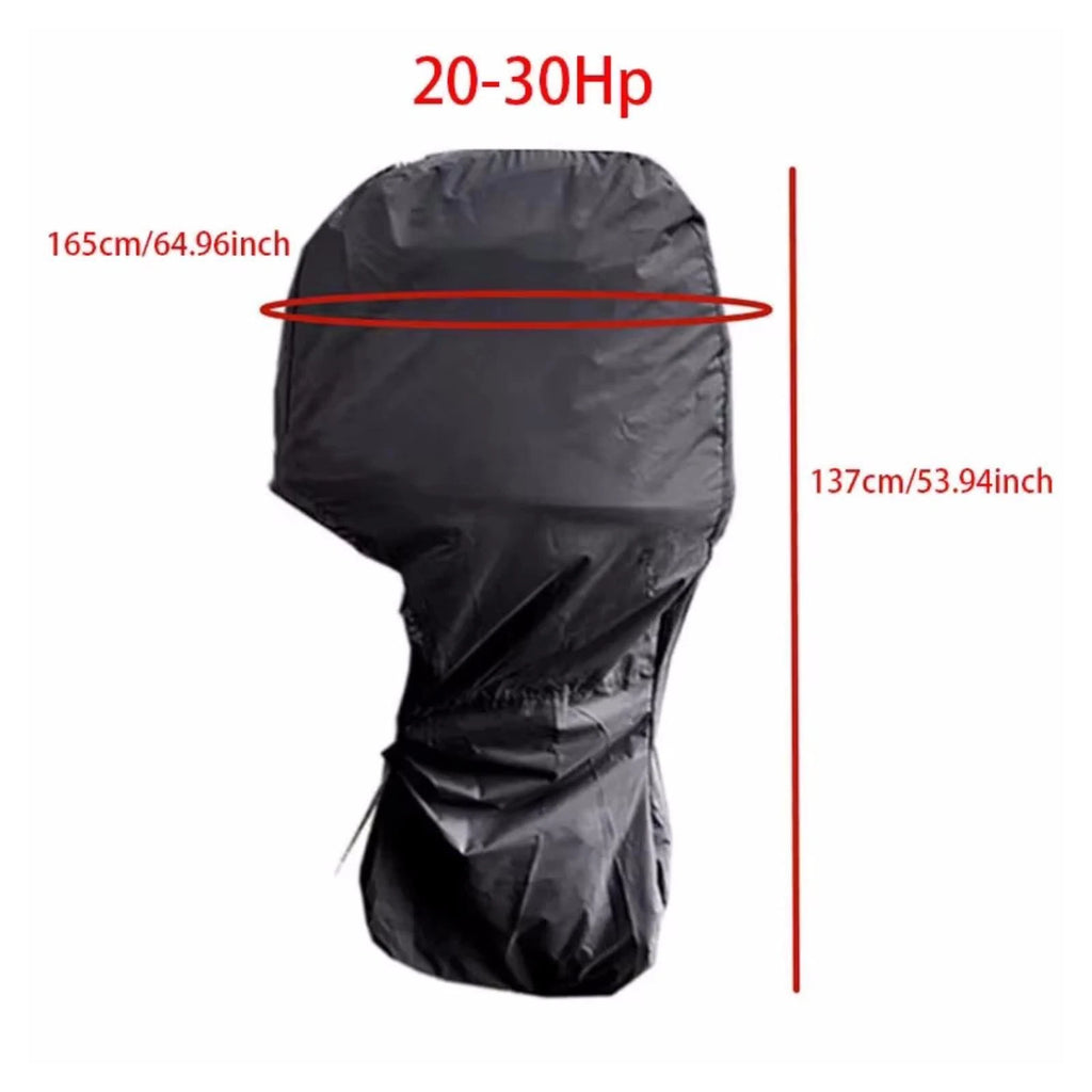 Outboard Motor Engine Cover for Honda 20-30 HP (Heavy Duty, Black)