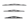 Set of 3 Bosch MicroEdge Windshield Wiper Blades for (24", 18", 13")