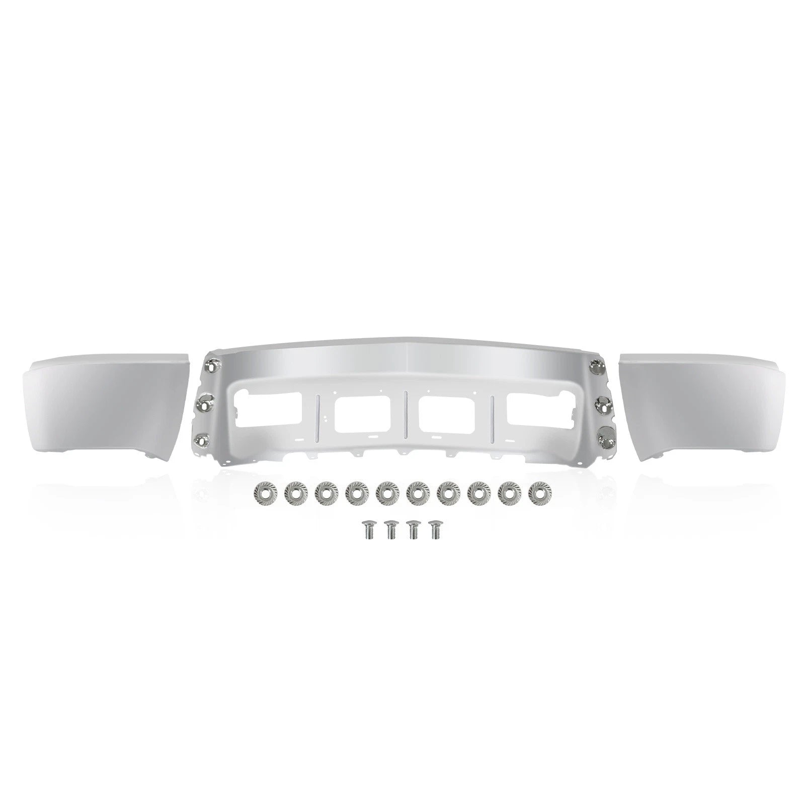 Chrome Steel Front Bumper for Chevy Silverado 1500 (2014–2015)