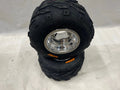 Set of 2 DWT A5 Wheels & Sunf Tires 18x9.5-8 for Yamaha Raptor 90, KFX90
