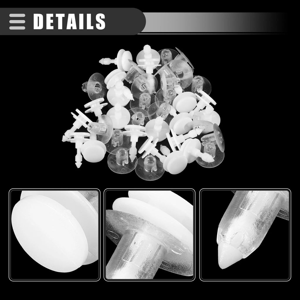 20 Pcs Door Trim Panel Push Clips for Dodge (No. 6505292AA)