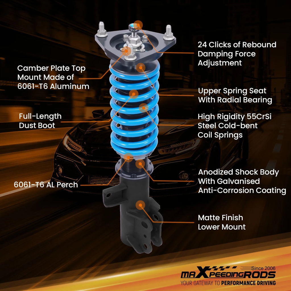 Coilover Suspension Kit for Kia Forte Koup (2010-2013)