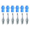 NGK 6 Spark Plugs & Denso Coil Boots Kit for SC300 1998