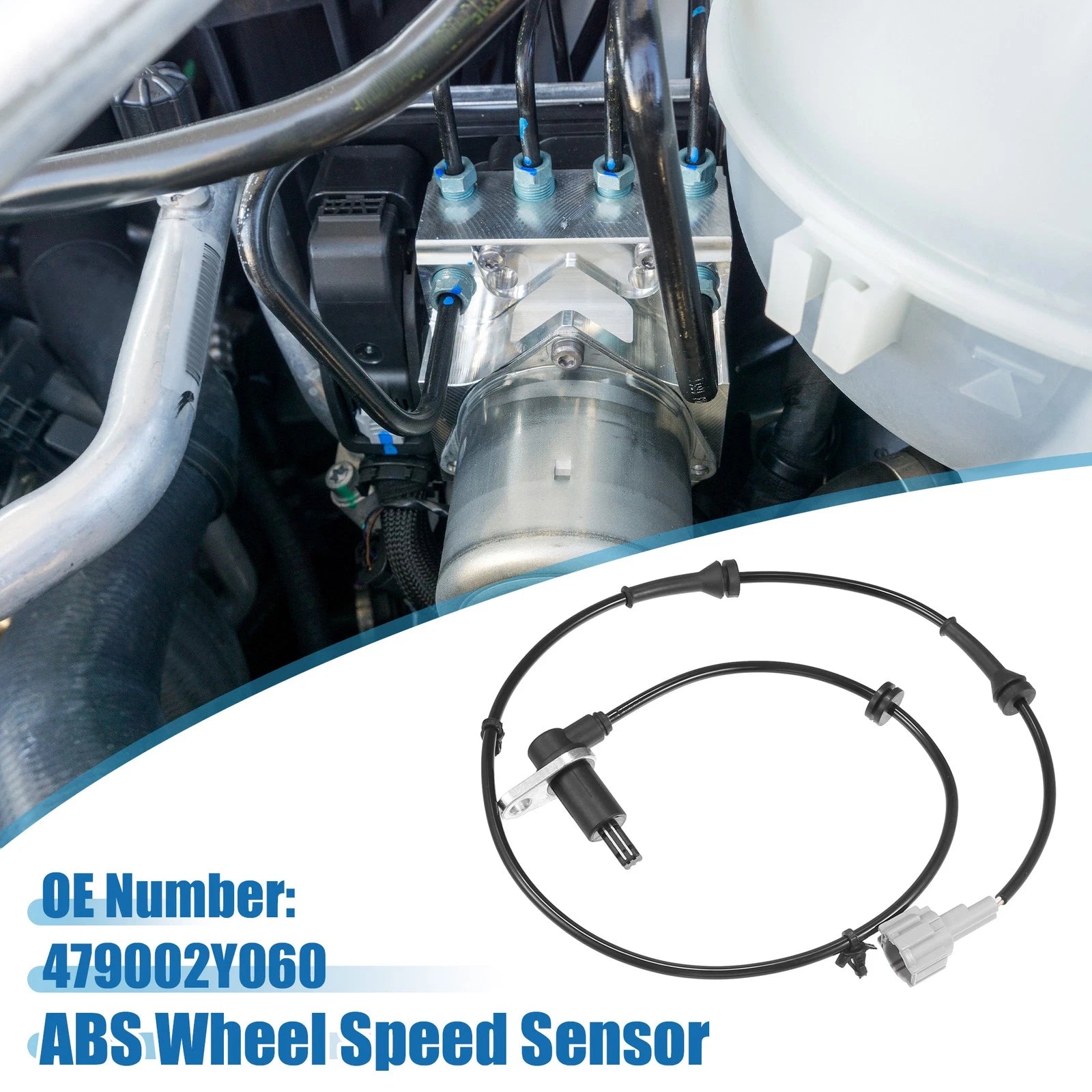Rear Right ABS Wheel Speed Sensor No. 479002Y060 for Nissan Maxima (2002–2003)