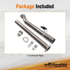4" Exhaust Pipe Kit for Ford F-250 F-350 F-450 6.7L (2011–2016) Stainless Steel