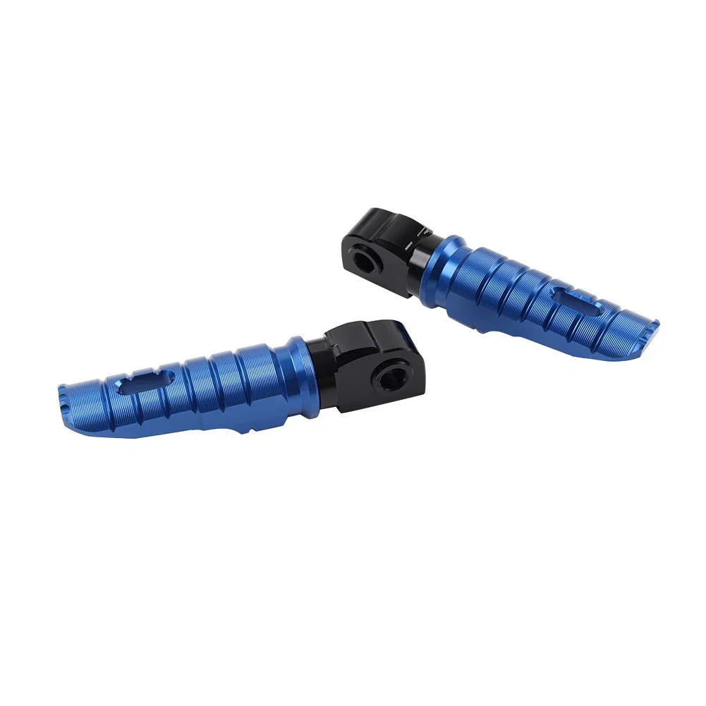 Blue Rear Passenger Footrest Pegs for BMW G310GS G310R (2017-2024)