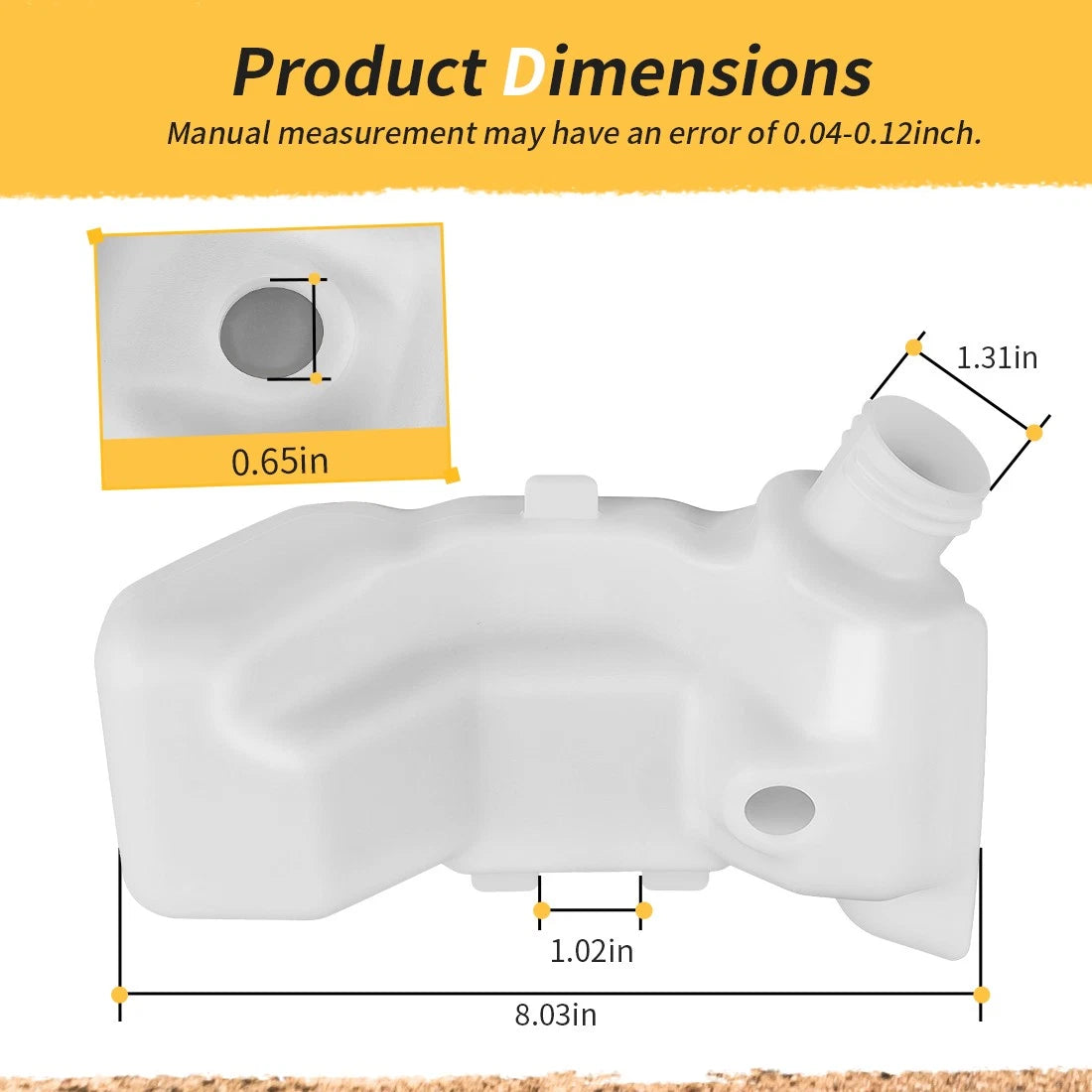 Fuel Tank for Honda GX22 GX31 SCMS TA TA2 TAP FG100 (All Years)